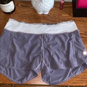 Lululemon Speed Shorts